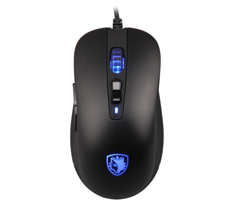 SADES Musket Programmable Gaming Mouse - Color Black