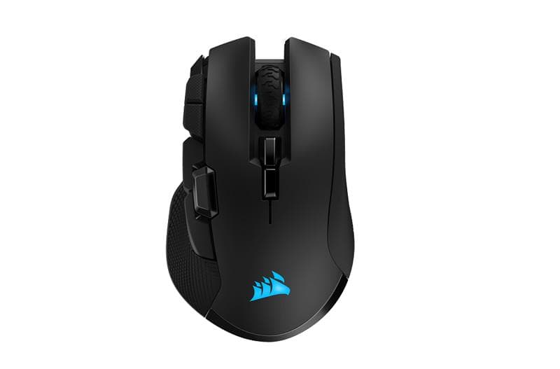 CORSAIR Ironclaw Wireless, Rechargeable Gaming Mouse, Black