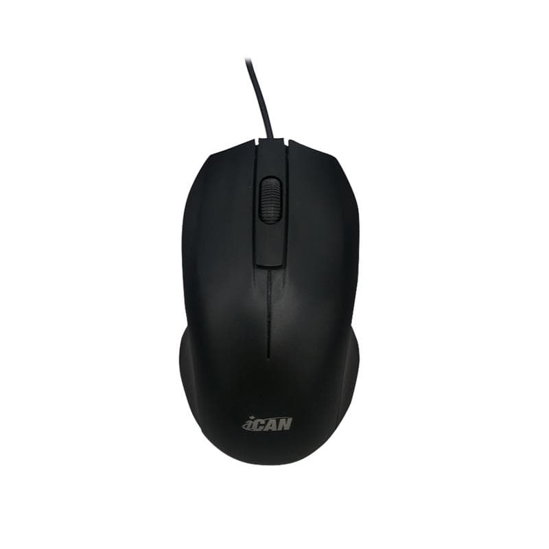 iCAN M-124 Wired Mouse with 3 Buttons(Open Box)