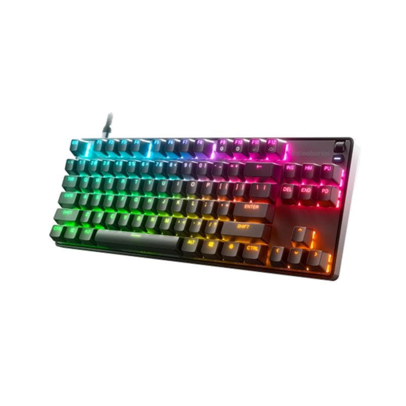 STEELSERIES Apex 9 Tenkeyless (TKL, 80%) Gaming Keyboard, Black(Open Box)