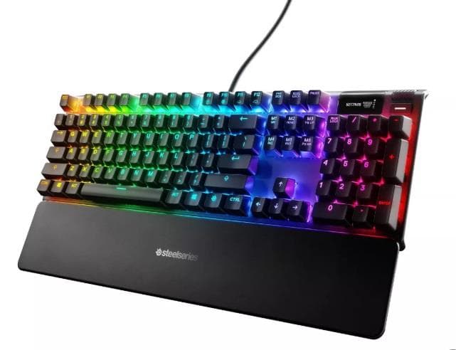 STEELSERIES Apex 7 Mechanical Gaming Keyboard with OLED Smart Display