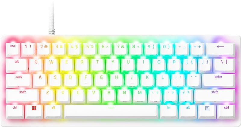 RAZER HUNTSMAN V3 PRO MINI 60% Gaming Keyboard, White
