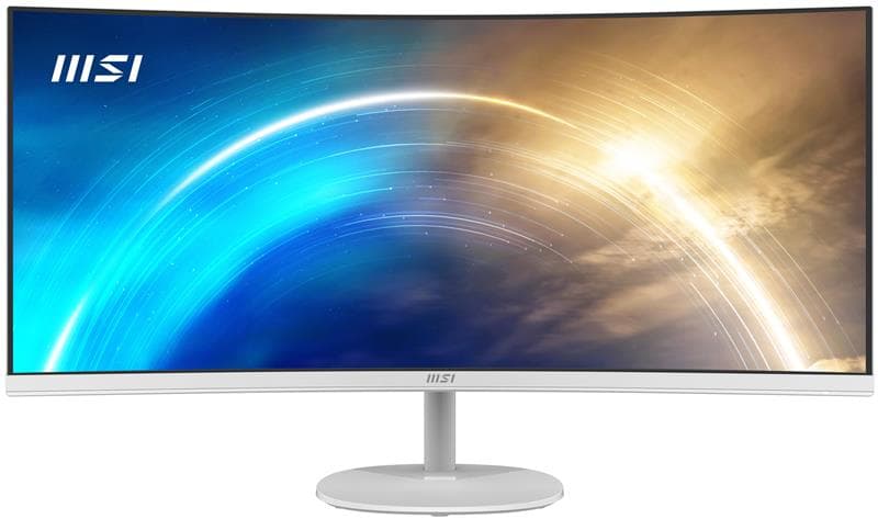 MSI PRO MP341CQW 34" 21:9 Curved 1500R VA Monitor, 100 Hz 1ms, WUQHD(Open Box)