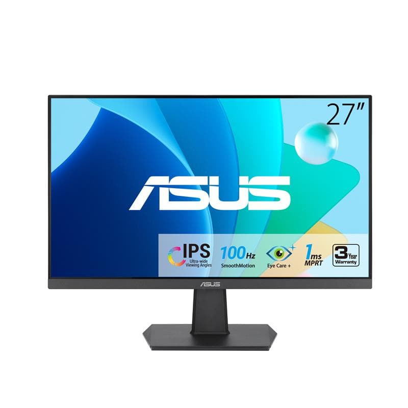 ASUS Eye Care Monitor 27", IPS, Full HD, Frameless, 100Hz Monitor