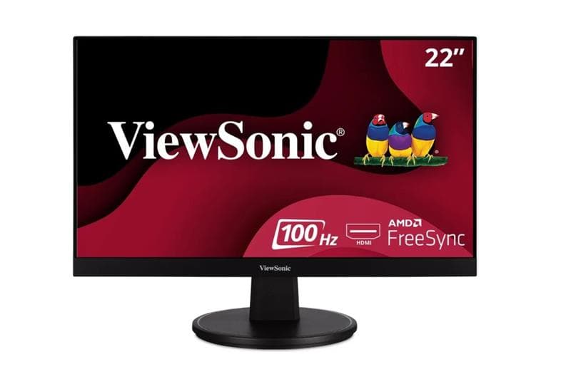 22" MVA LCD Monitor,HDMI, VGA,Frameless,1920x1080 Resolution.
