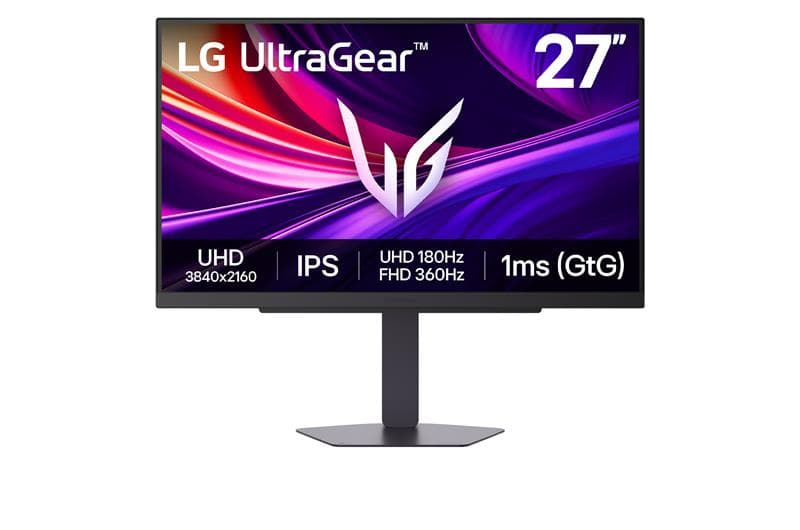 LG UltraGear 27G810A 27" Dual Mode (UHD 180Hz ↔ FHD 360Hz) IPS(Open Box)