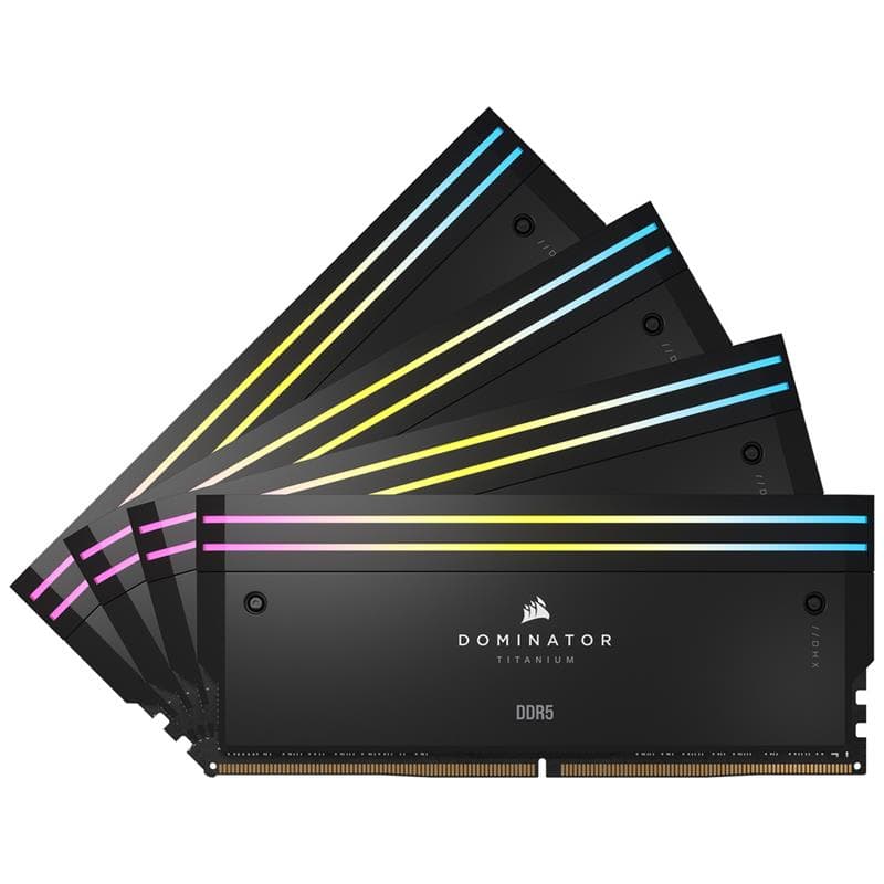 CORSAIR DOMINATOR TITANIUM RGB 64GB (4x16GB) DDR5 6000MHz CL36 UDIMM