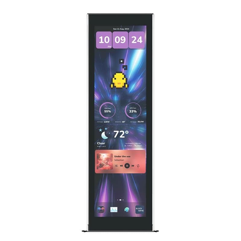 HYTE Y70 Touch Infinite Display Upgrade - 2.5K Touchscreen for Y70 - Pitch Black(Open Box)