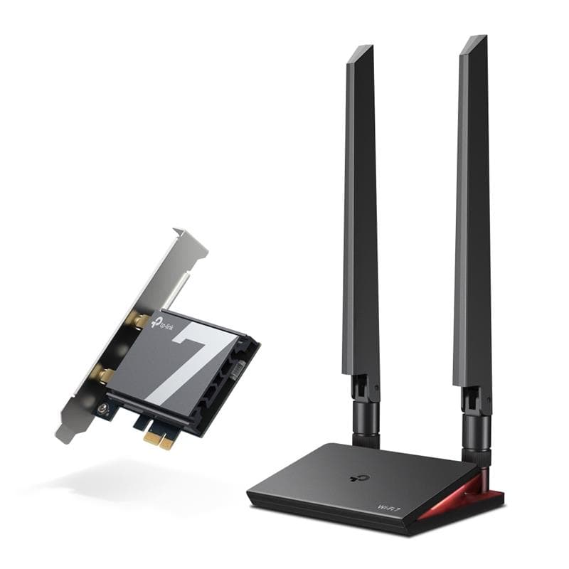 TP-Link (Archer TBE550E) BE9300 Wi-Fi 7 Bluetooth 5.4 PCIe Adapter