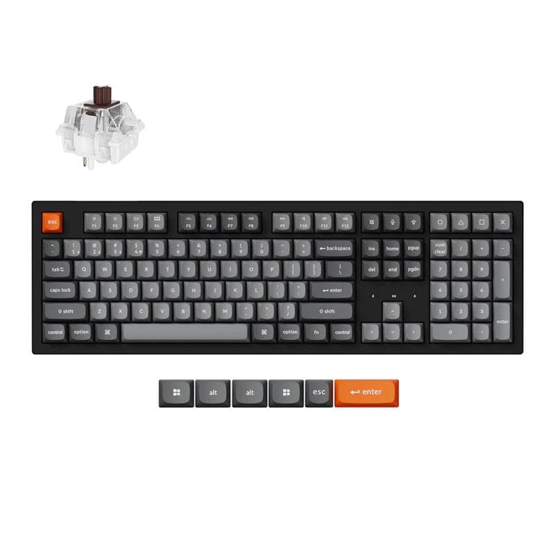 Keychron K10 Max Full Size Keyboard Tactile switches(Open Box)