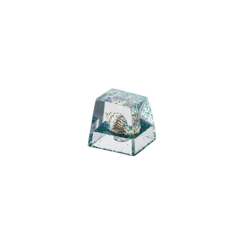 Keychron Artisan Keycap Whelk - Blue Resin SA Keycaps