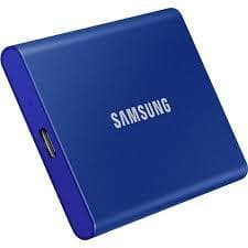 Samsung T7 1TB USB3.2 Blue External Solid State Drive