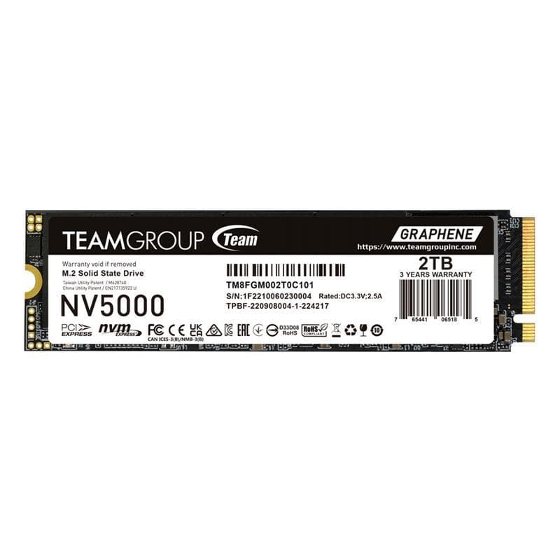 Team Group NV5000 M.2 2280 2TB PCIe 4.0 x4 with NVMe SSD