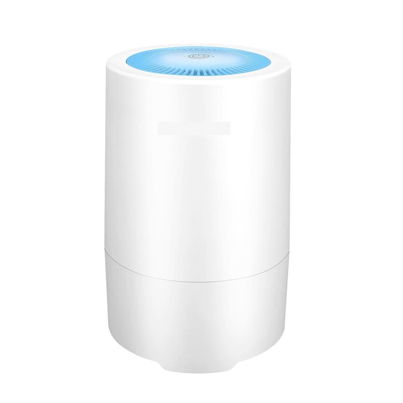 Air Purifier , for Home with True HEPA Filter Night Light Portable Purifiers for Dust Smokers Pollen Pet Dander , High-Efficiency