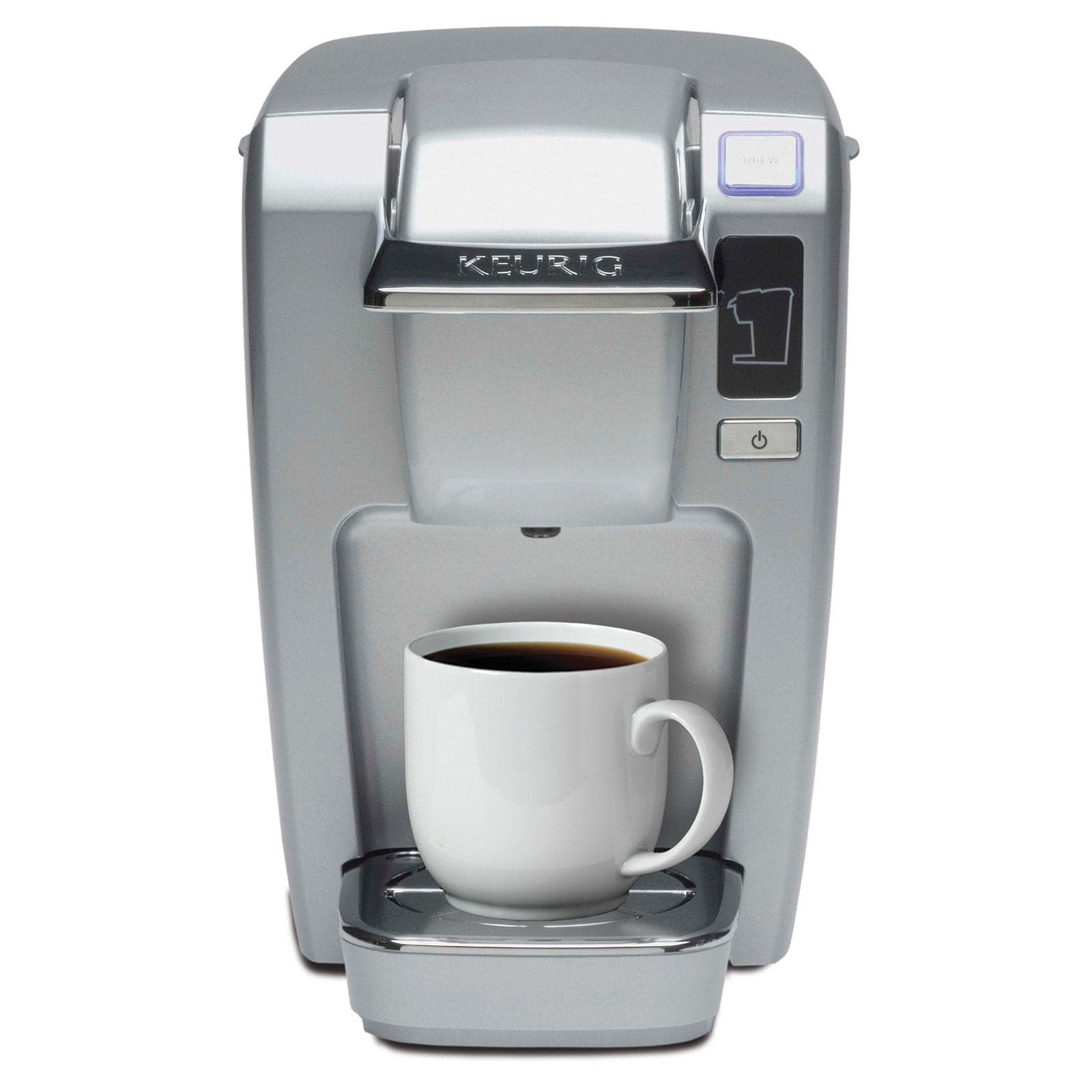 Keurig K10 Mini Plus Single Serve Coffee Brewer, Platinum