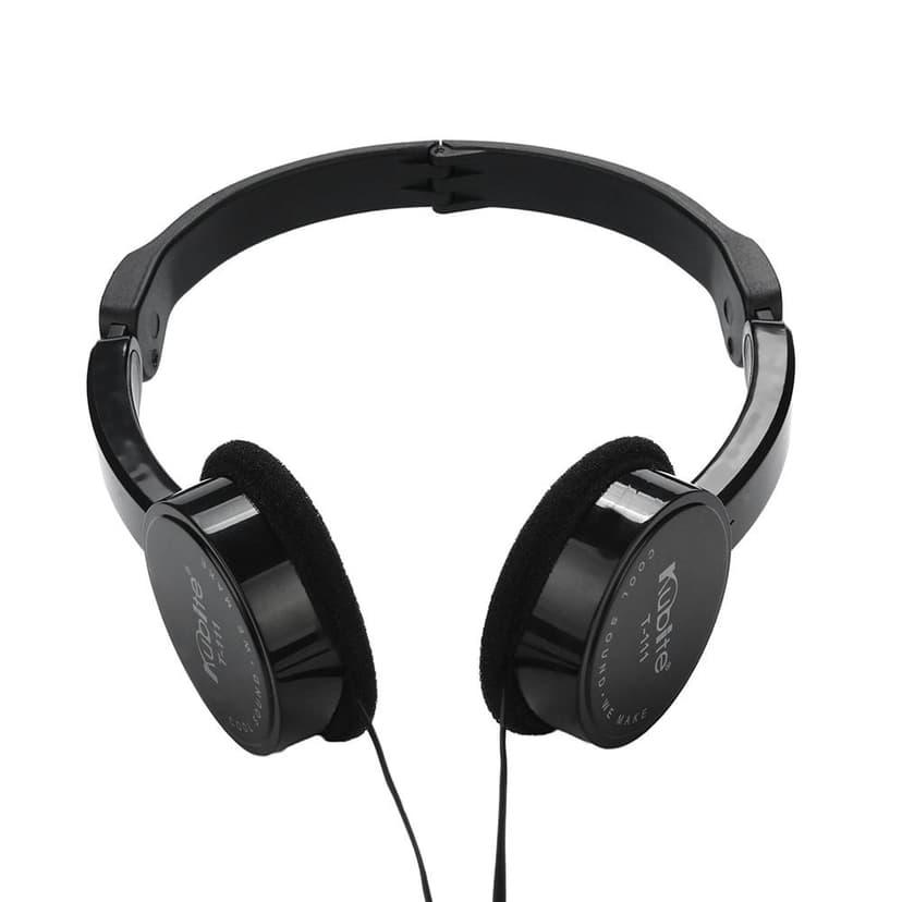 TopLLC Kubite Kids Wire Headphones On Ear Foldable Stereo Headset For Kids Earphone on Clearance