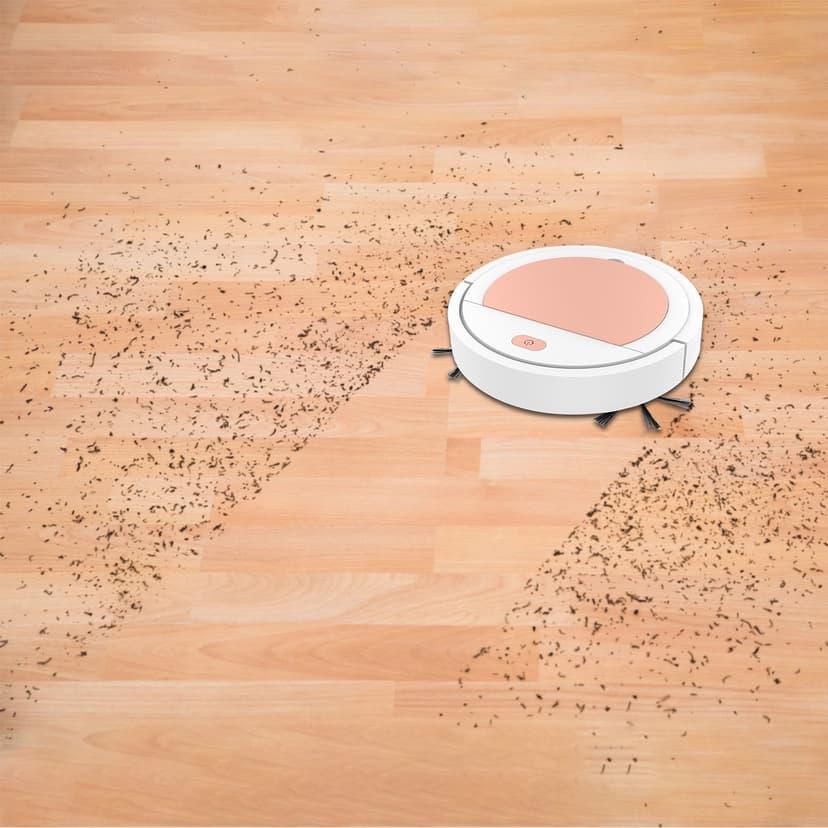 Dvkptbk Robot Vacuum Cleaner, Cleaning Robot Household Vacuum Cleaner And Mop 3 In 1, Applicable to Hard Floor, 1800Pa Strong Suction,-thin, Daily Cleaning
