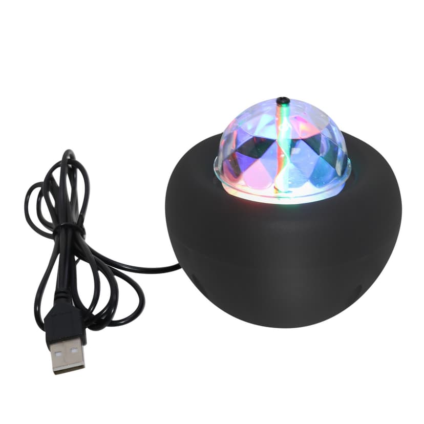 EGNMCR Projector USB Stage Light Disco Rotating Ball LED Stage Light Bulb Club DJ Disco Smart Watch