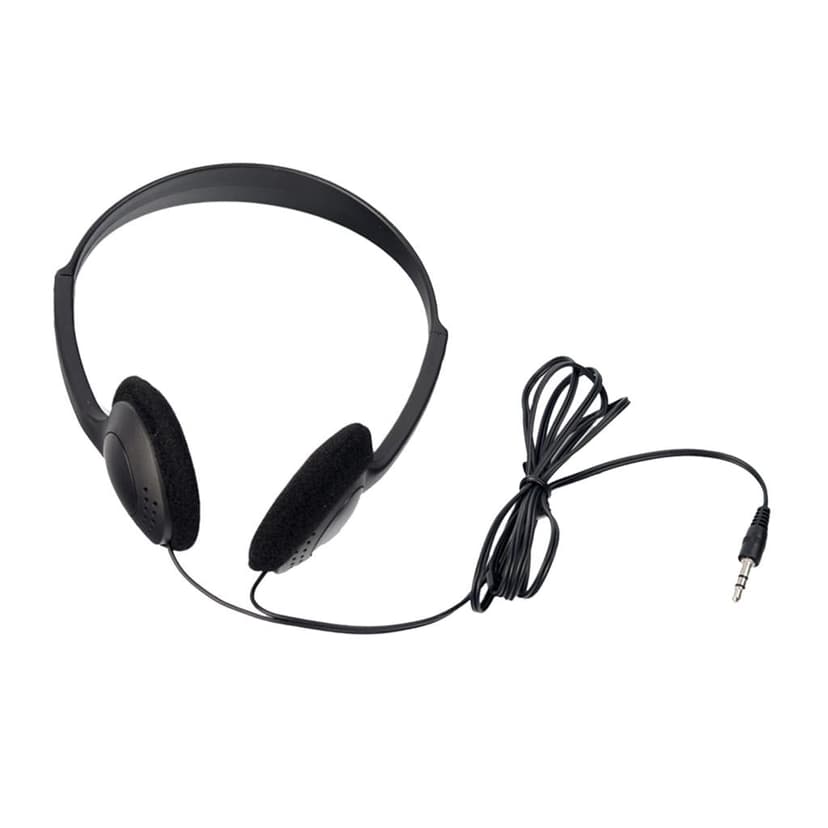 3.5mm Plug Headphones Over Ear Headset Noise Canceling Headphones, Control