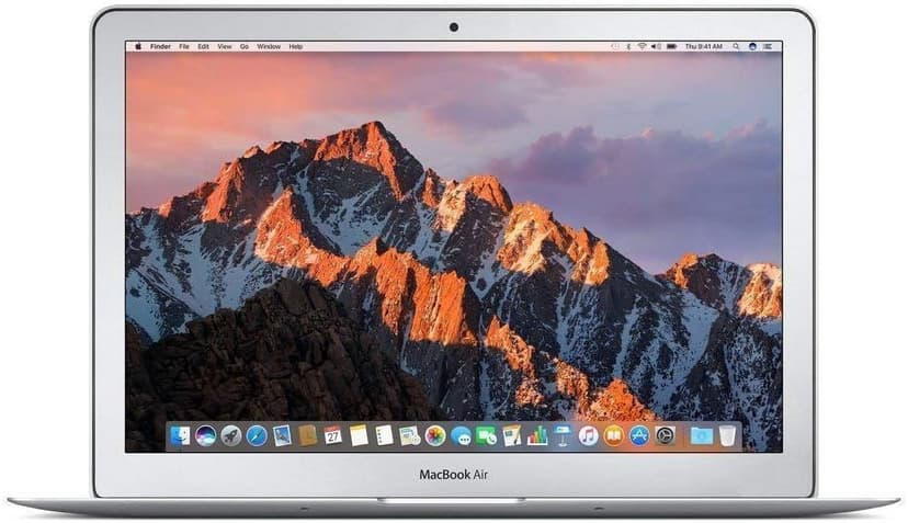 Refurbished (Good)Apple MacBook Air A1466 Mid 2017 13.3-inch 1.8GHz Dual core intel core i5 8GB 256GB SSD Silver Laptop