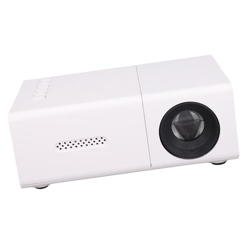 Mini Projector, 1080P HD Portable Projector with Auto Keystone Correction, 6000lm, LED Home Theater Projector with 3.5mm USB 2.0 High Definition Multimedia Interface