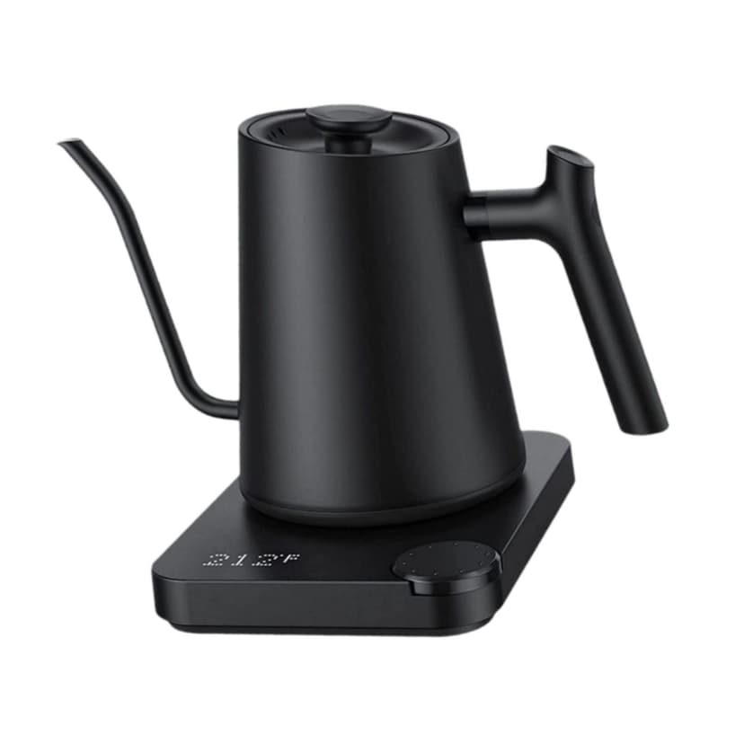 Tnarru Electric Coffee Kettle Easy Carrying Tea Kettle Stainless Steel Gooseneck Kettle for Kitchen Tea House Apartments Office Cafe