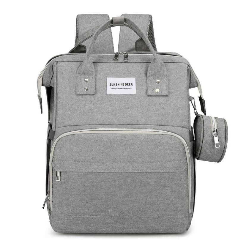 Portable pliant humide fourre-tout couche-culotte maman sac étanche bébé portable pliant berceau couche-culotte sac à dos station à langer