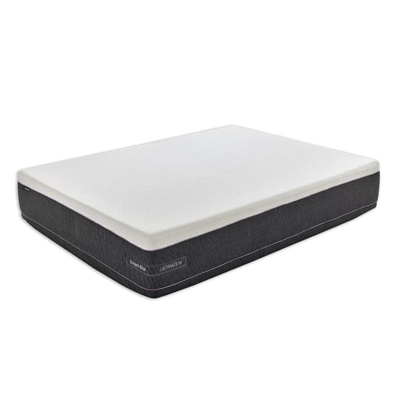 Pemberly Row Queen 14" Plush Titanium Matrix Spring Mattress in White