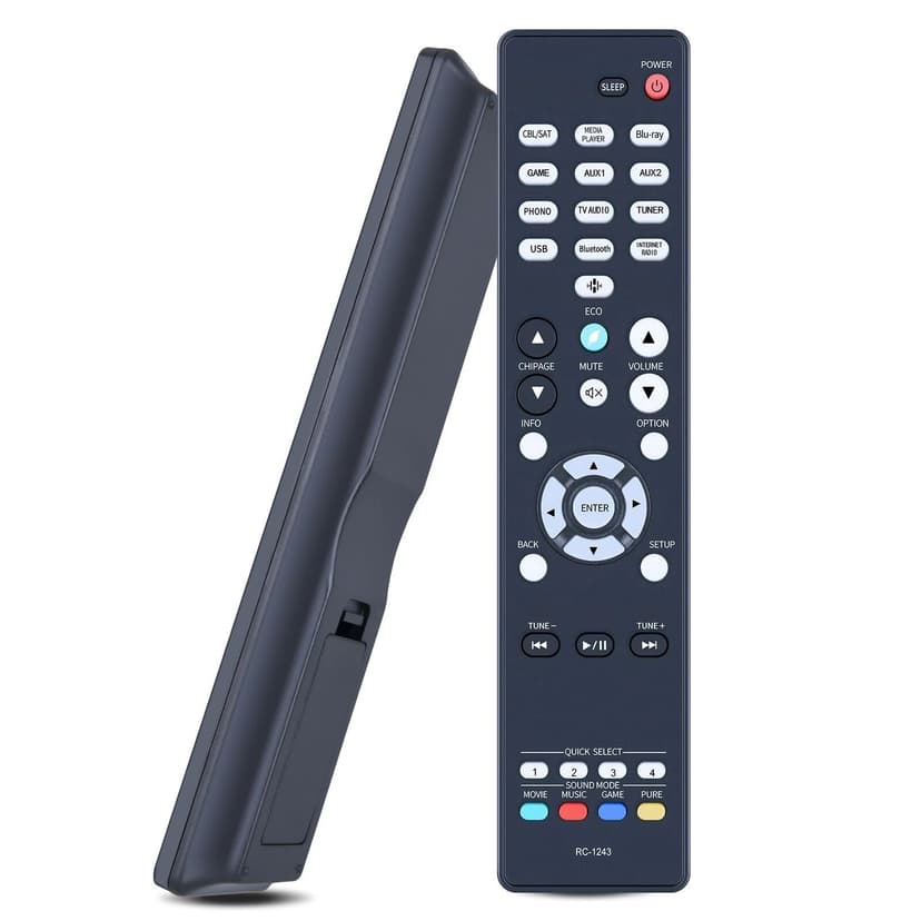 RC-1243 Replacement Remote Control for Denon AV Receiver AVR-S660H