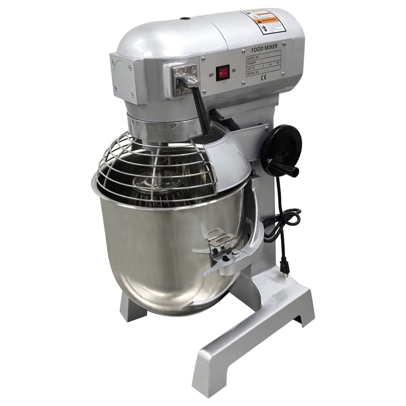 30L Commercial Food Mixer Electric Dough Mixer with Three Types of Mixing Tools Adjustable Speed