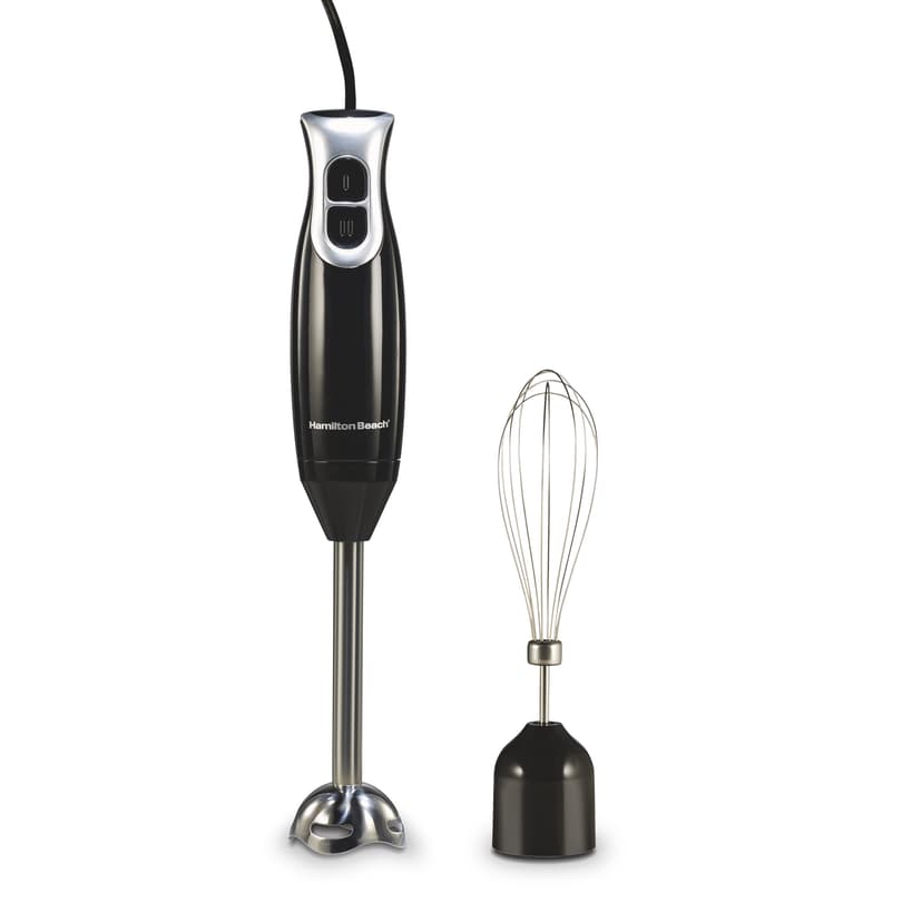 Hamilton Beach 2 Speed Immersion Blender with Stainless Steel Blades, Black, 59742C