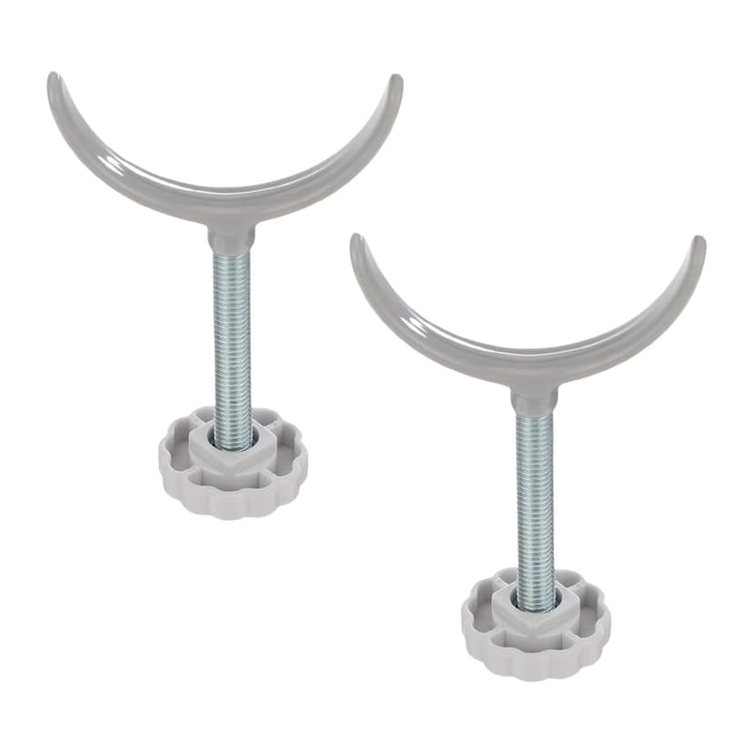 Lipstore 2Pcs Baby Gate Banister Adapters Convenient Wear Resistant Gate Spindle Rods