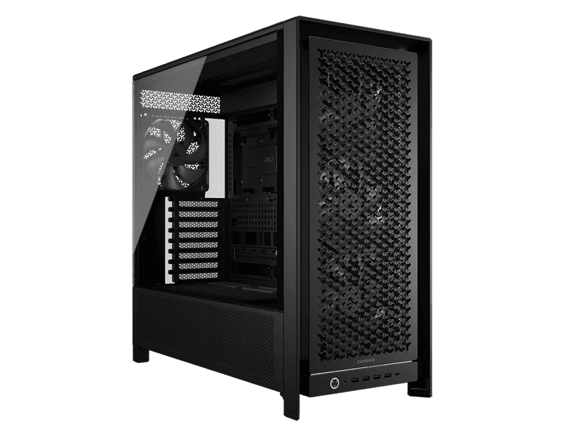 CORSAIR FRAME 5000D RS Modular High Airflow Mid-Tower PC Case, Black – Fully Customizable Design – InfiniRail™ Fan Mounting System – Fits Multiple 360mm Radiators or a 420mm Radiator – Reverse Mother