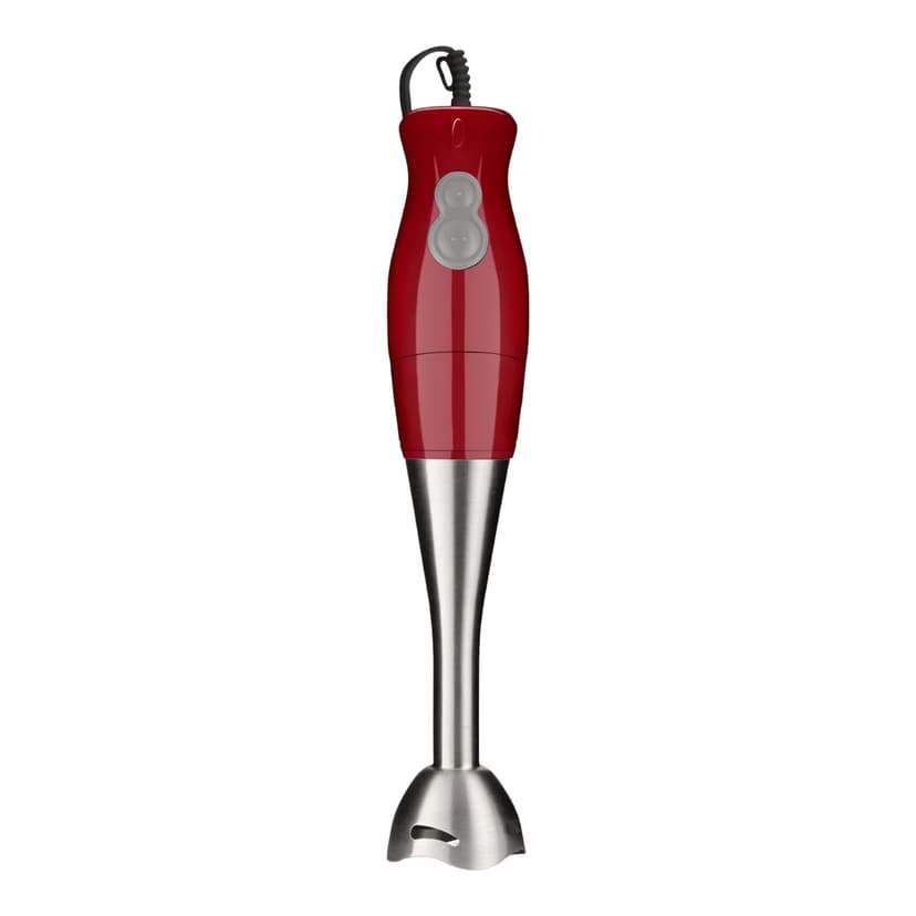 Eternal Living Immersion Hand Blender Handheld Electric Heavy Duty, Red