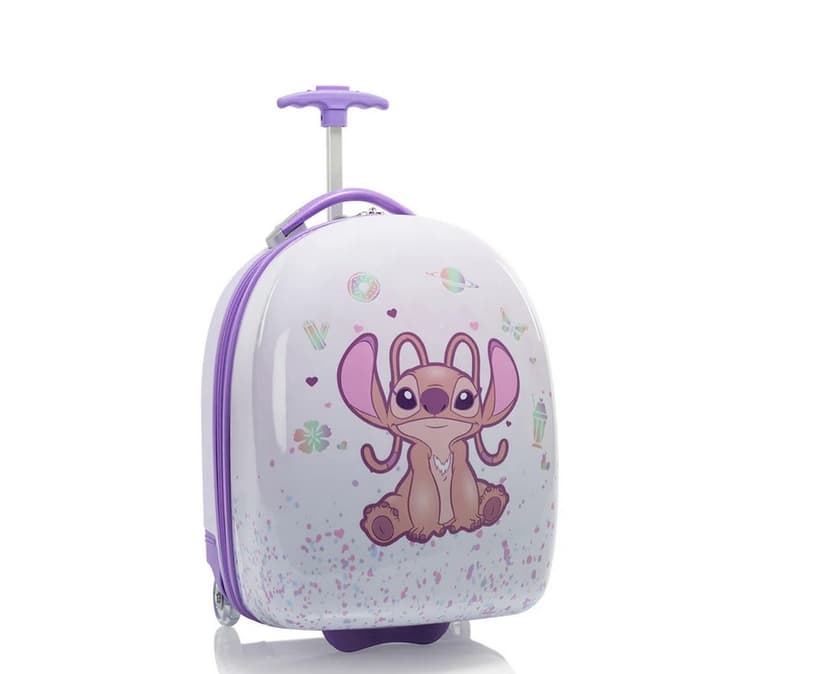 Disney Lilo & Stitch Hardside Carry-on Suitcase 18 Inch Wheeled Luggage for Kids
