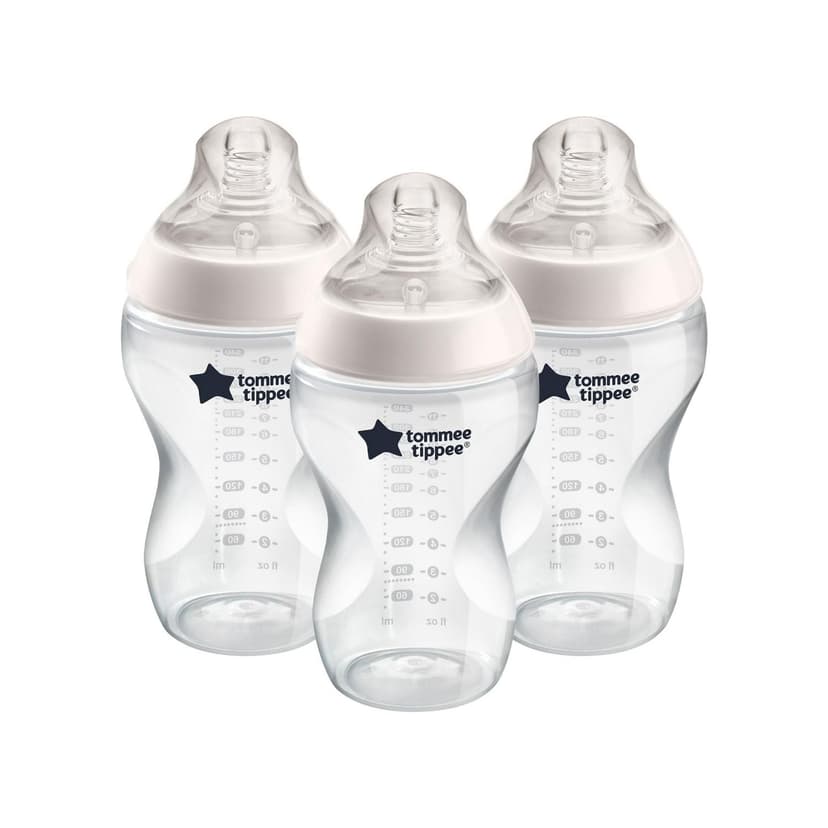 Tommee Tippee Closer to Nature Added Cereal Baby Bottle, 3x11oz Bottles