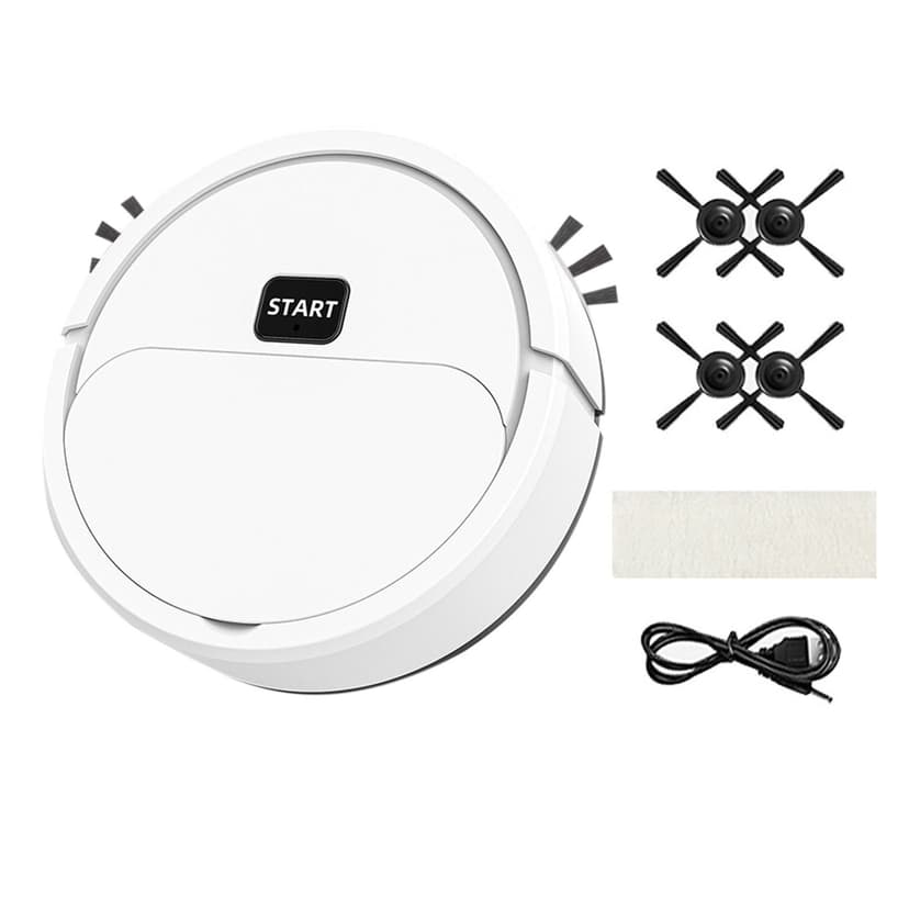 Aidoshy Robotic Vacuum 2 In 1 Mopping Robot Vacuum Cleaner With Schedule Wi-Fi/App Self-Charging Robotic Vacuum,Clearance