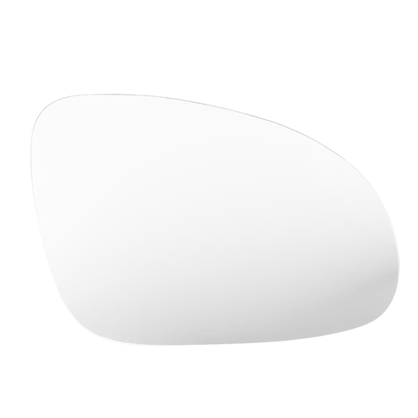 Heated White Side Mirror Glass Replacement for Volkswagen Golf MK5 (2006-2009) - Right Side, 16x11.5cm, Adhesive-Backed, High-Quality Glass, Easy Installation, No Backing Plate Included