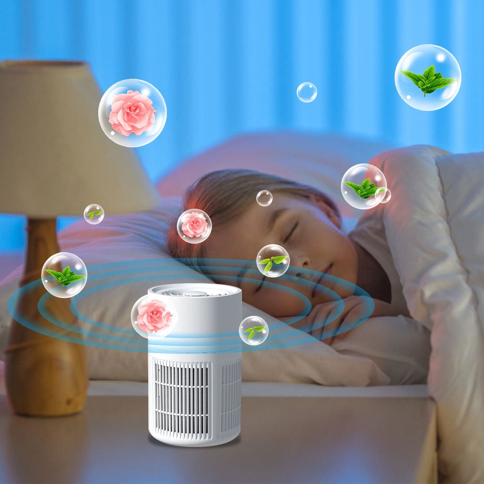Chmadoxn Tools&Home Improvement Indoor Office Household Negative Ionss Intelligent Purifier air purifier