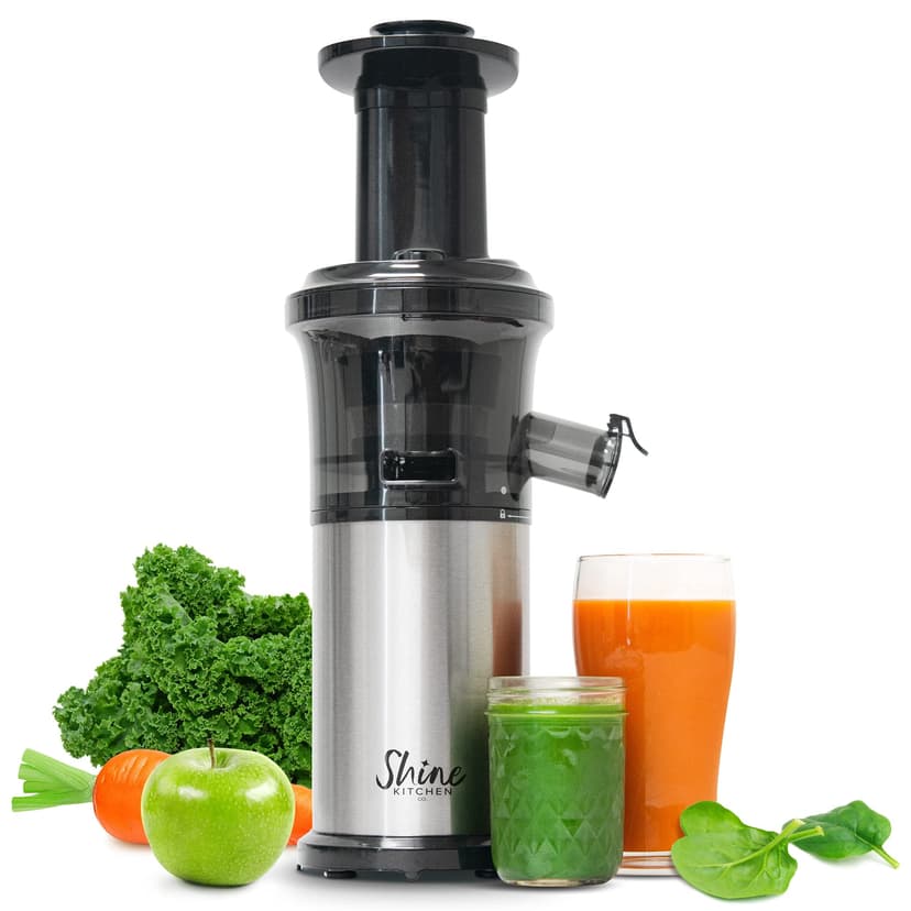 Shine Kitchen Co SJV-107-A Cold Press Slow Masticating Juicer Stainless Steel
