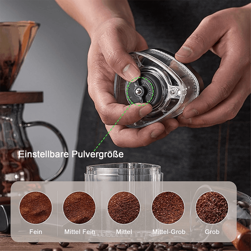 Unbrand Manual Adjustable Espresso Coffee Grinder