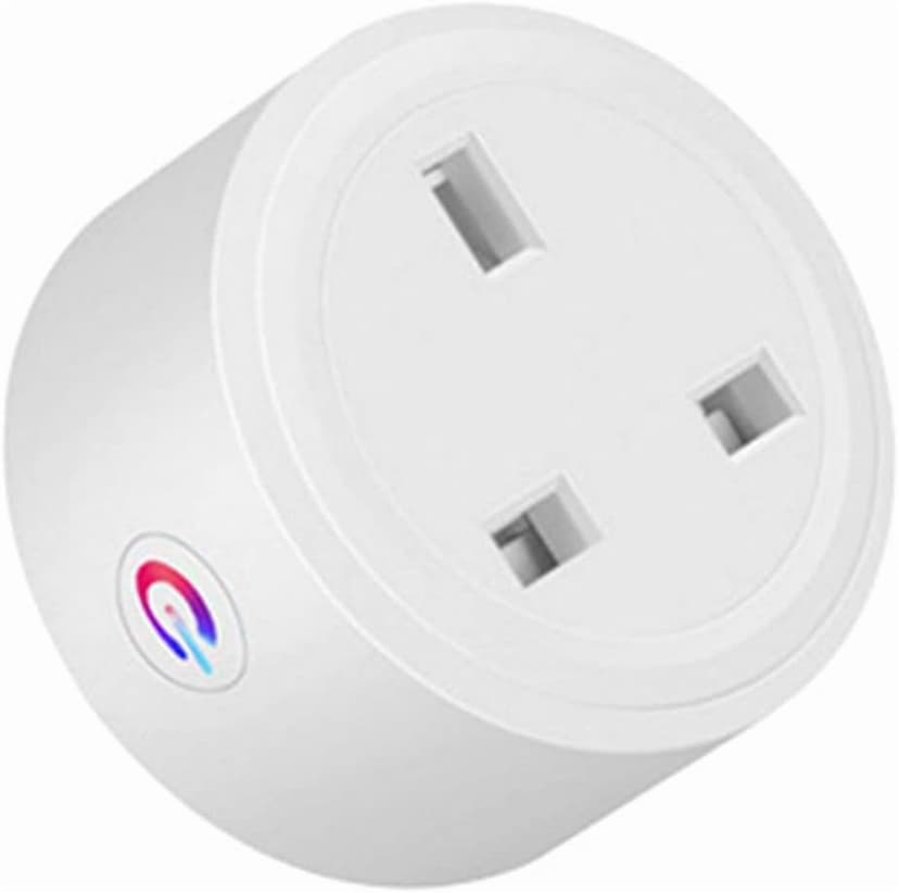 PinesC 1 Piece Tuya Smart Socket Home Powers Monitor Powers Outlet 16A Smart Life Voice Control Timing DIY UK Plug