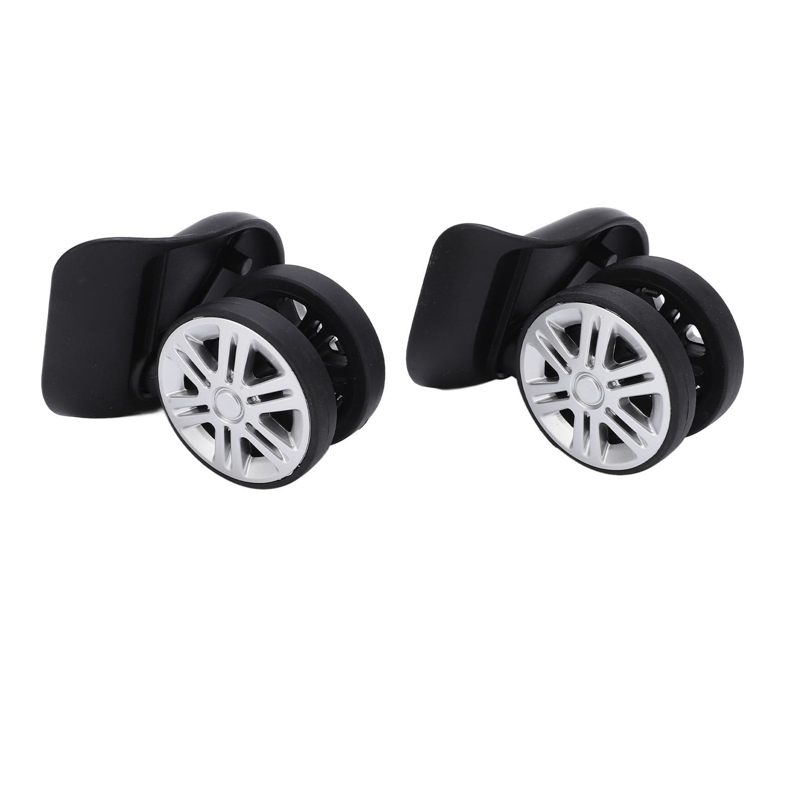 Luggage Wheels,1 Pair Luggage Replacement Luggage Replacement Wheels Swivel Suitcase Wheels Luxury Finish