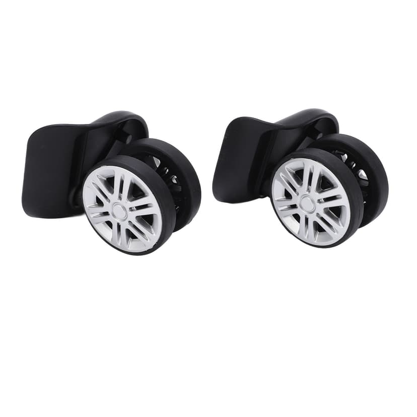 Luggage Wheels,1 Pair Luggage Replacement Luggage Replacement Wheels Swivel Suitcase Wheels Luxury Finish