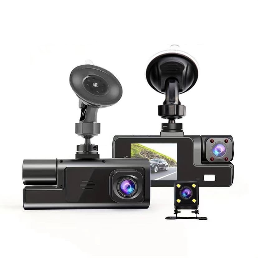 Dash Camera for Cars,Dash Cam Front Dash Cam Front and Rear,1080P Fhd Dvr Car Driving Recorder 2.0Inch Ips Screen Dashboard Camera 170°Wide Angle,G-Sensor,Parking,Loop Recording