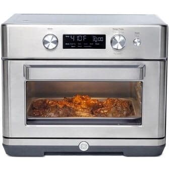 GE - Convection Toaster Oven with Air Fry - Stainless Steel