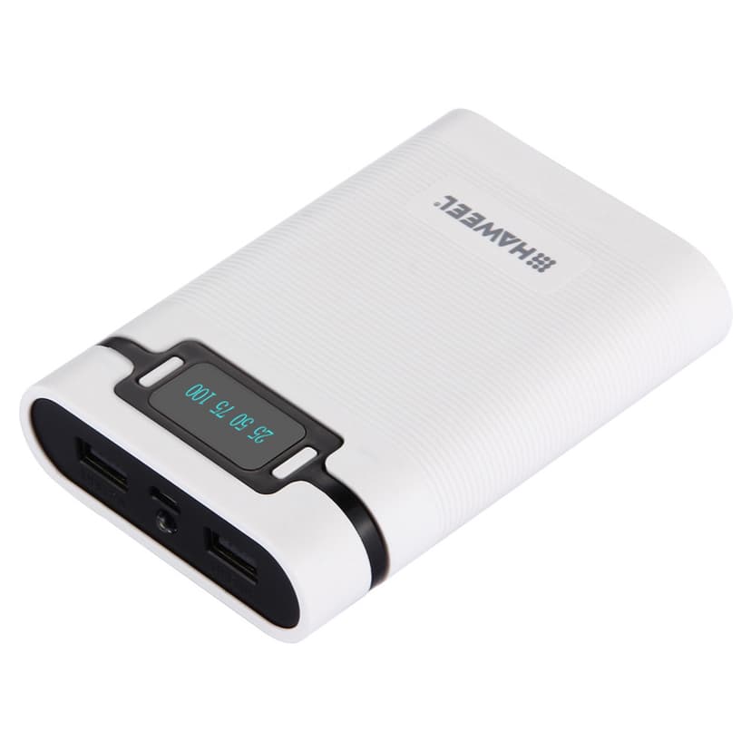 Port 4 18650 x Power with 2 Portable Power USB Display Bank Charger and Phone Charger