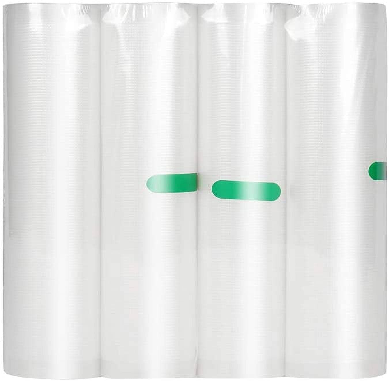 Vacuum Sealer Bags Rolls 4-Pack food saver bags for Food Saver BPA Free Heavy Duty Commercial Grade for vac storage Meal Prep or Sous Vide