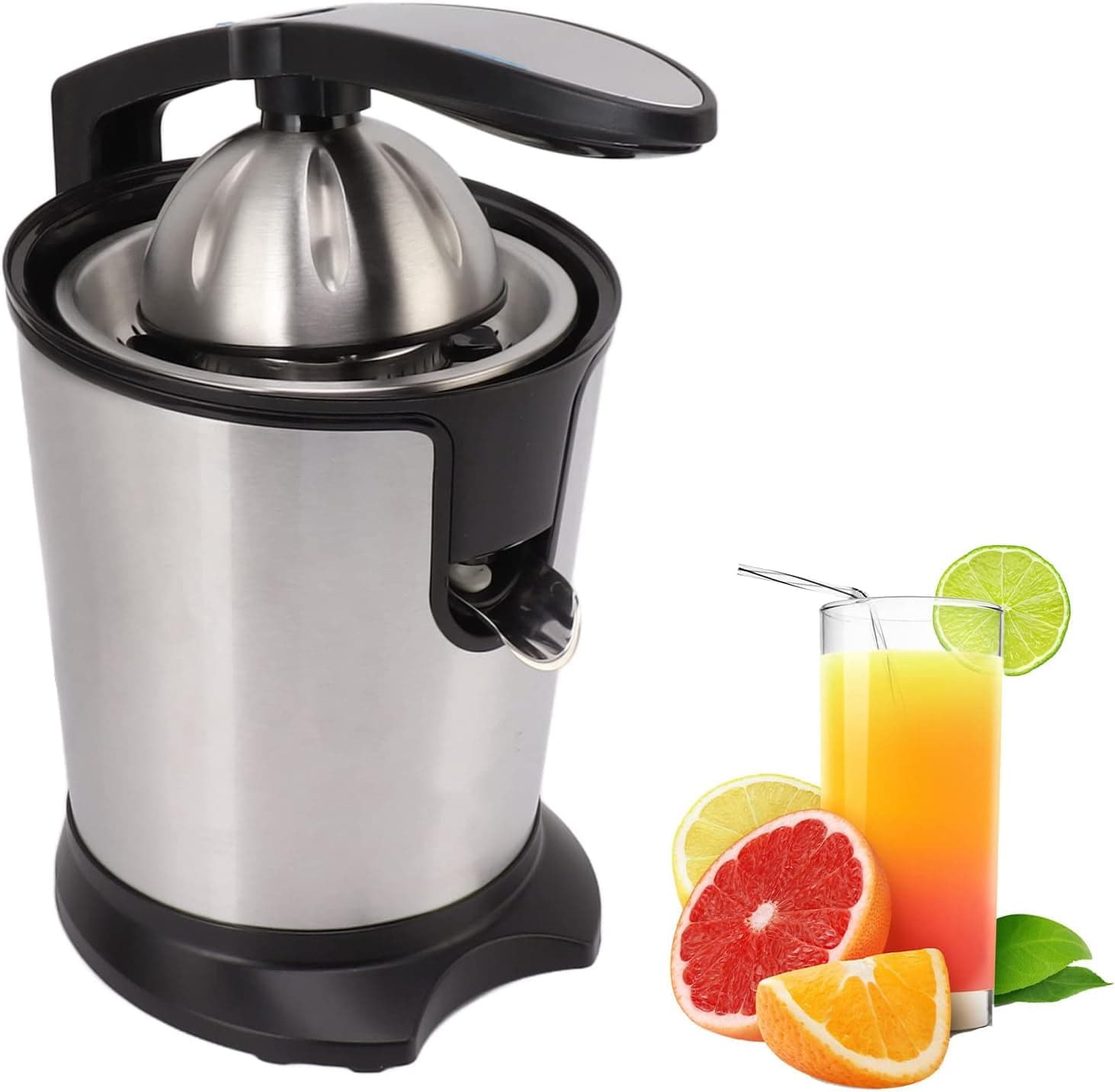 Electric Citrus Juicer, 160W Orange Juicer with Humanized Handle and