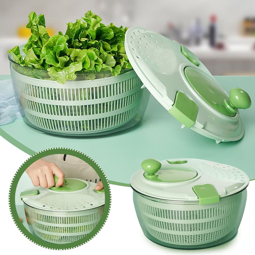 EGNMCR Kitchen Gadgets, Kitchen Accessories, Kitchen Utensils, Kitchen Tool Household Vegetable Dehydrator Dryer Kitchen Wash Basin Fruit Basket Dehydrator Salad dehydrator